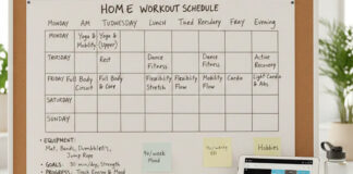 การออกกำลังกายที่บ้านจะได้ผลหรือไม่ หากจัดตารางผิดหลักทางกายภาพ วิธีจัดตารางการออกกำลังกาย ที่บ้านแบบไม่ต้องไปยิม (Gym)